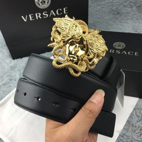 replica medusa head versace belt|versace medusa buckle leather belt.